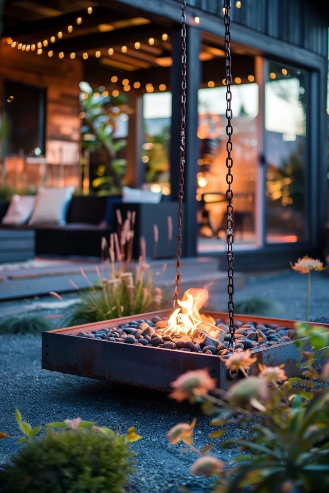 DIY Fire Pit Swing Ideas for the Perfect Backyard Retreat