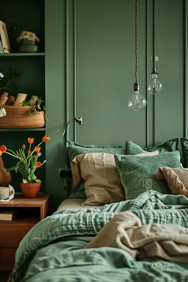 Refreshing Sage Green Bedroom Inspirations