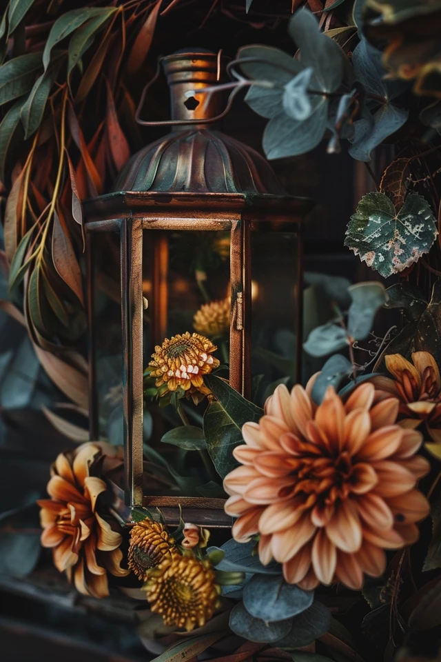 Creative Ideas for Fall Lantern Fillers