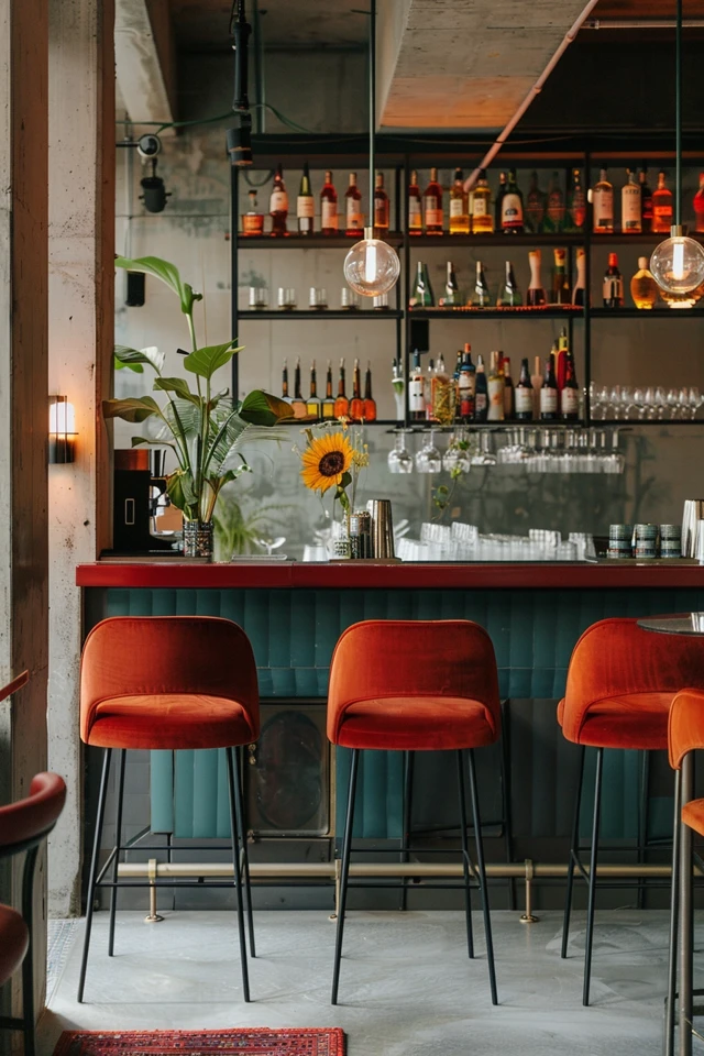 Modern and Luxurious Bar Dining Room Inspiration - photo 2