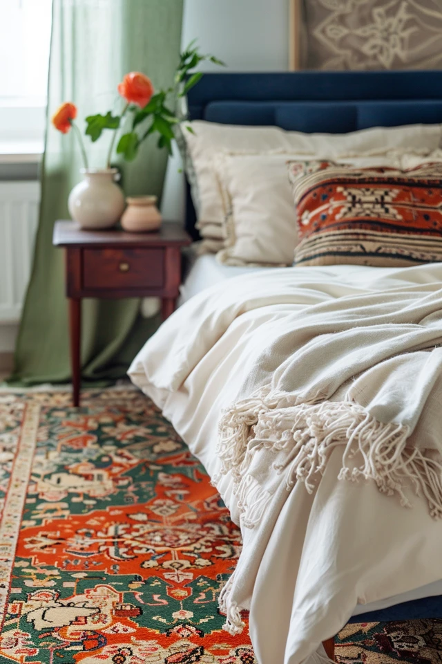 Cozy Rug Under Bed Ideas for a Stylish Room