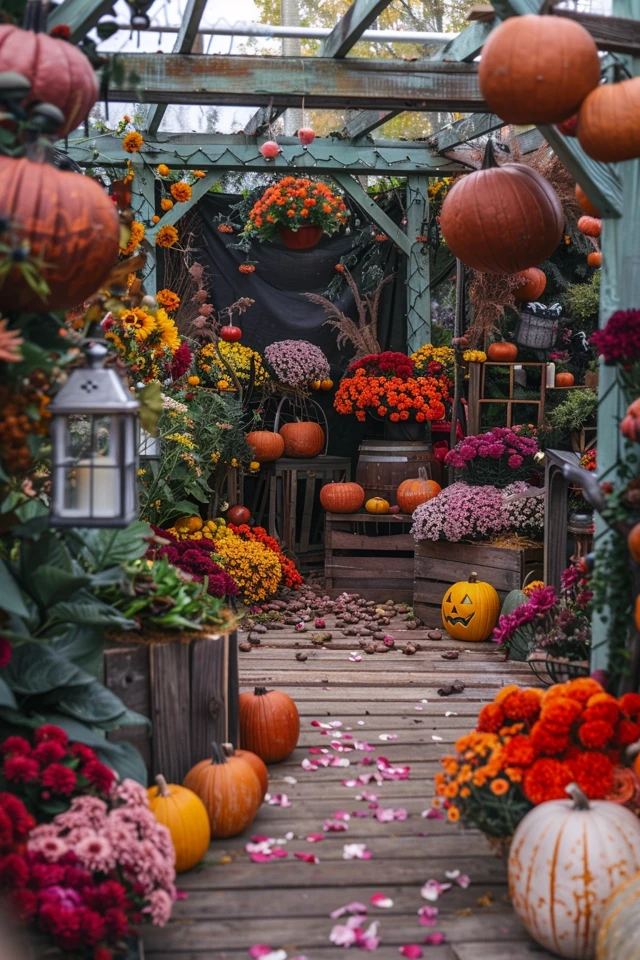 Blend Old and New with Halloween Theme Home Decor