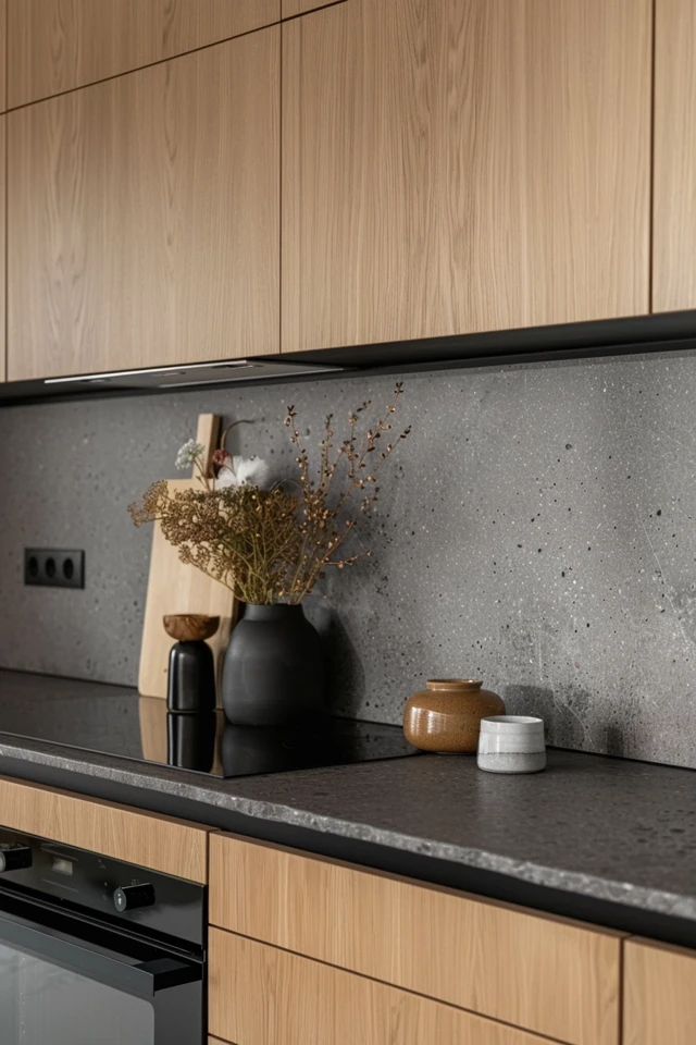 Complementing Black Granite: Backsplash Ideas