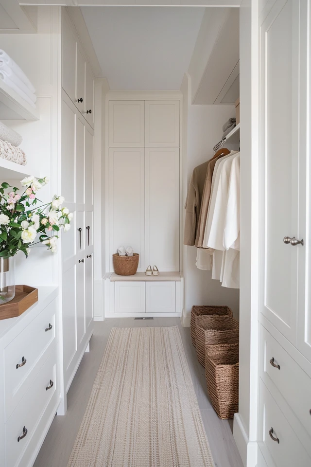 Neoclassic-Inspired Closet Designs for Luxury Bedrooms