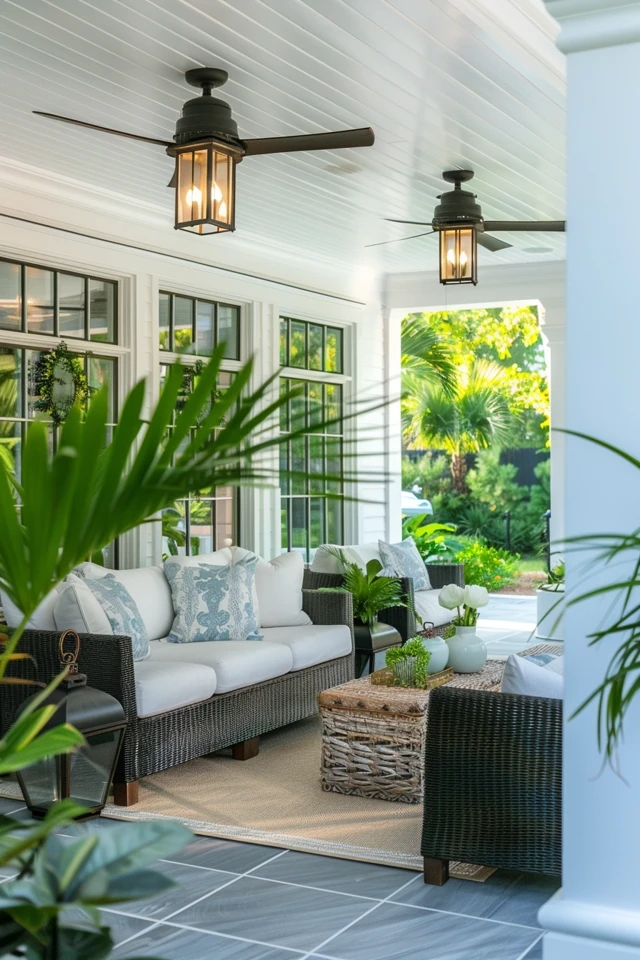Inviting Covered Porch Ceiling Ideas to Adore