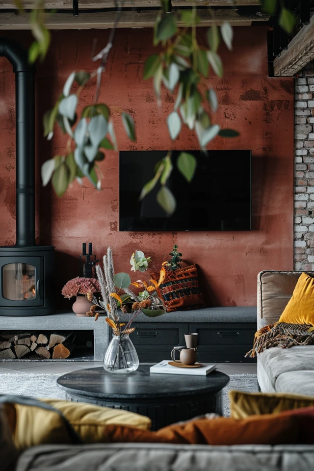 Creative Chimney Wall Ideas for Cozy Spaces