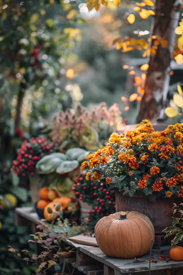 Outdoor Fall Decor and Yard Decorating Ideas - photo 2