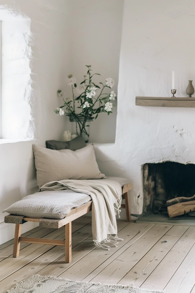 Warm Up Your Space with Fireplace Bench Ideas