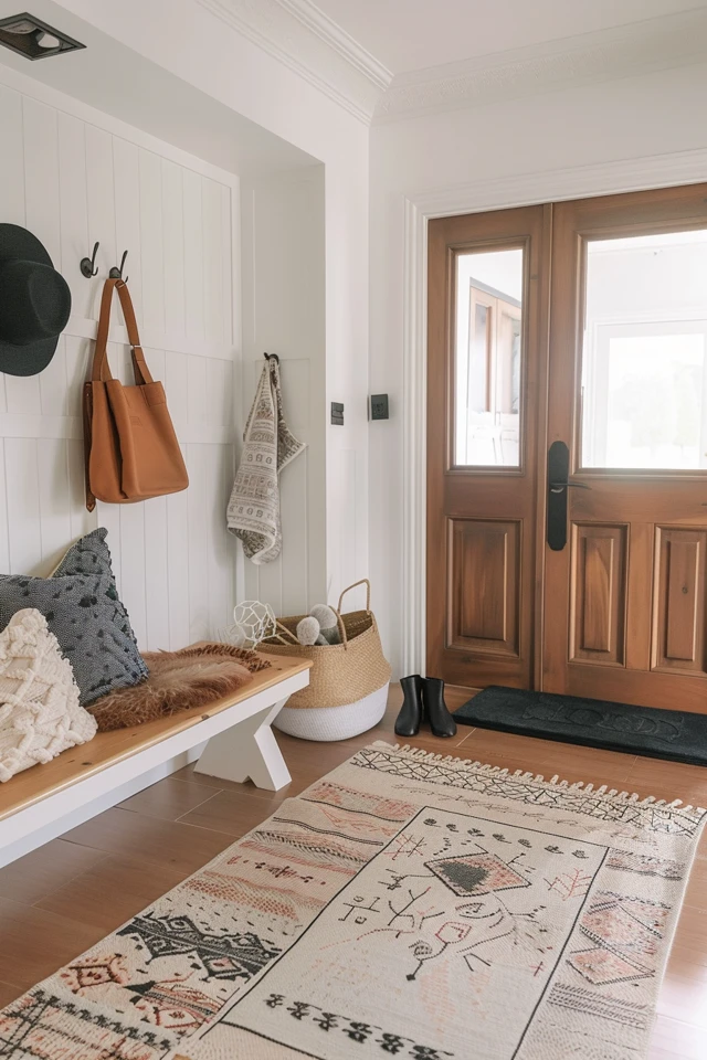 Stylish Mudroom Rug Ideas for a Cozy Entryway