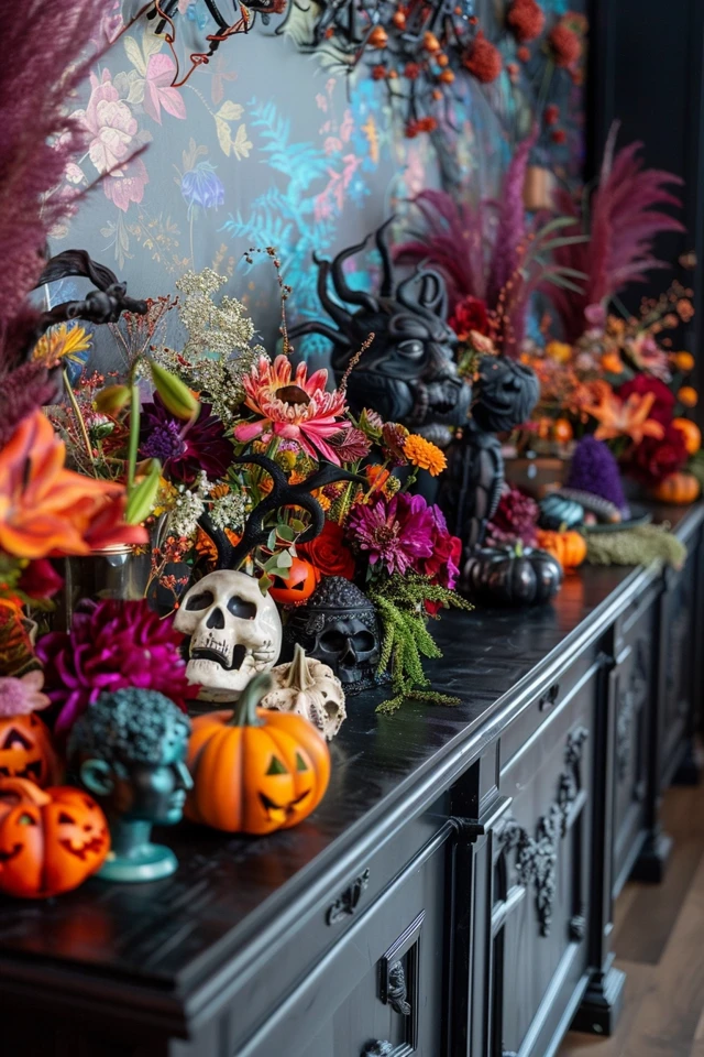 Storage and Style: Halloween Theme Credenzas