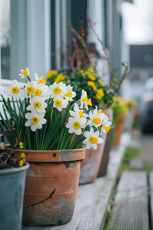 Create DIY Outdoor Easter Decorations for Your Porch.