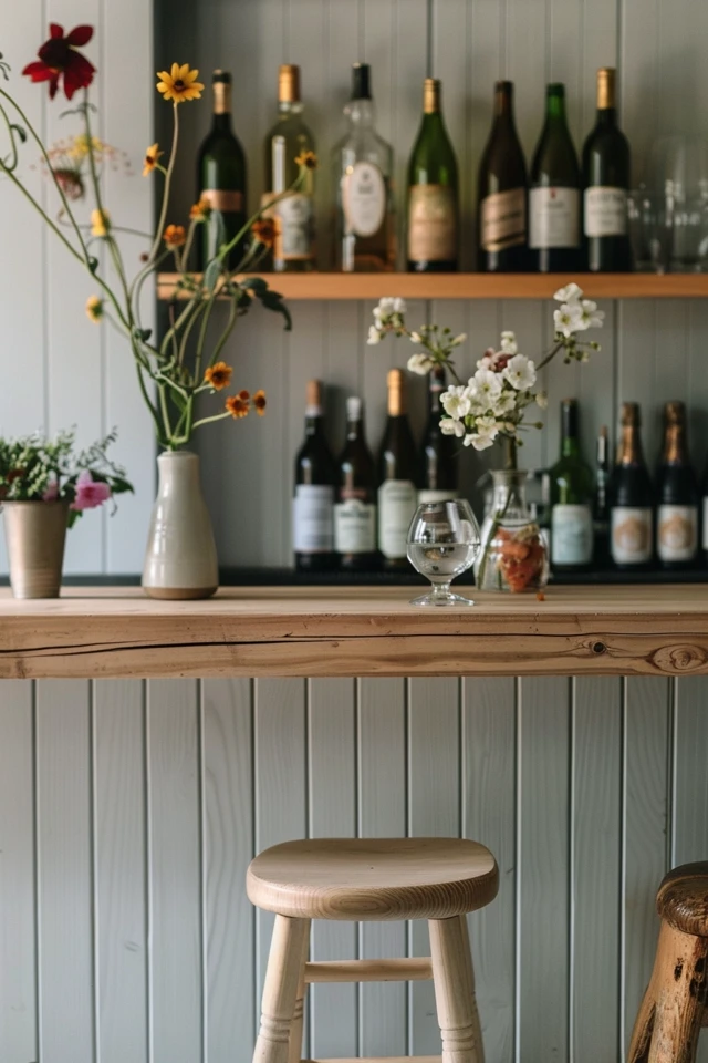 DIY Bar Foot Rail Ideas for Home Pubs & Spaces