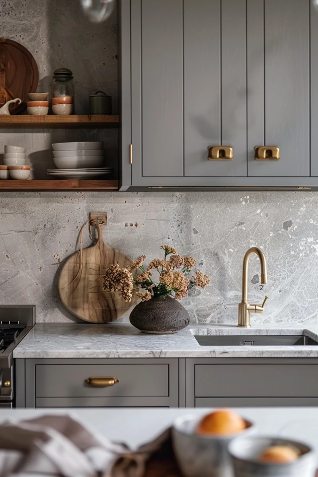 Chic Gray Backsplash Ideas for Modern Kitchens