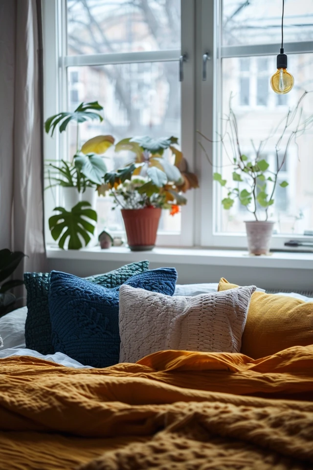 Creative Solutions for Balancing an Off-Center Window