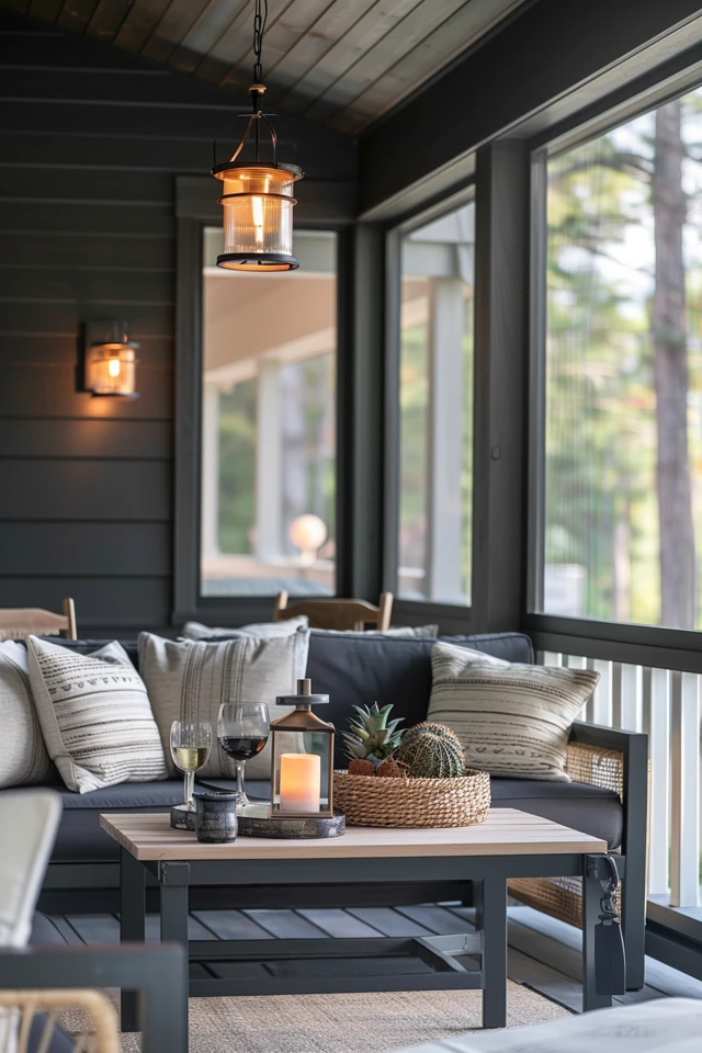 Brighten Your Porch: Screened In Lighting Ideas