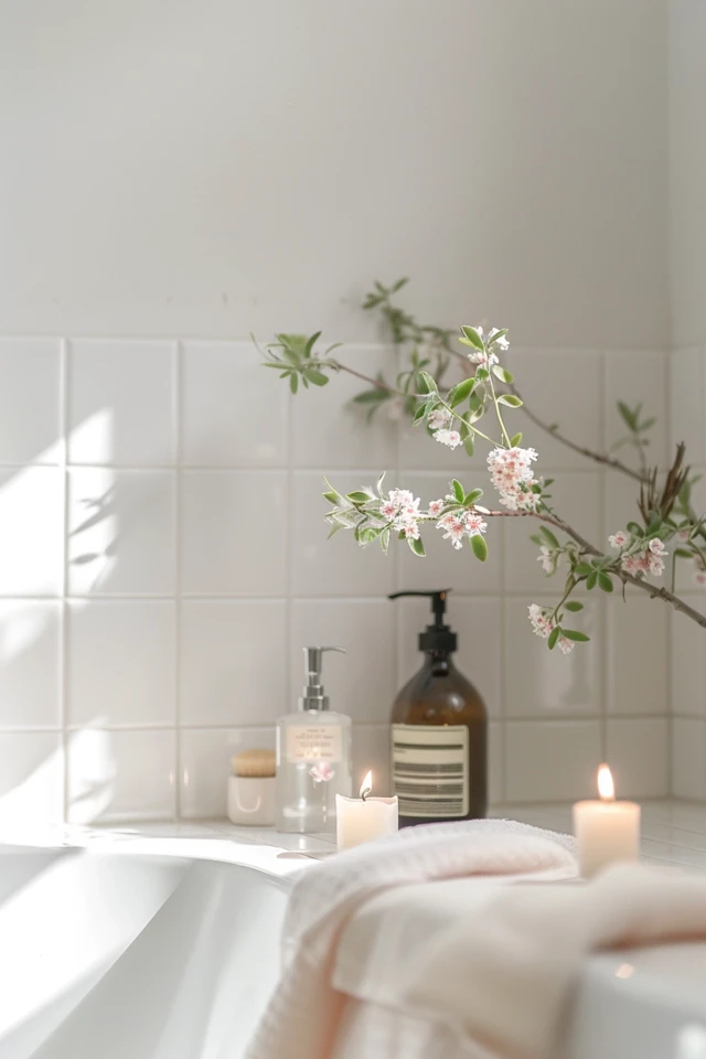 Tile and Fixture Ideas for an Easter Theme Bathroom
