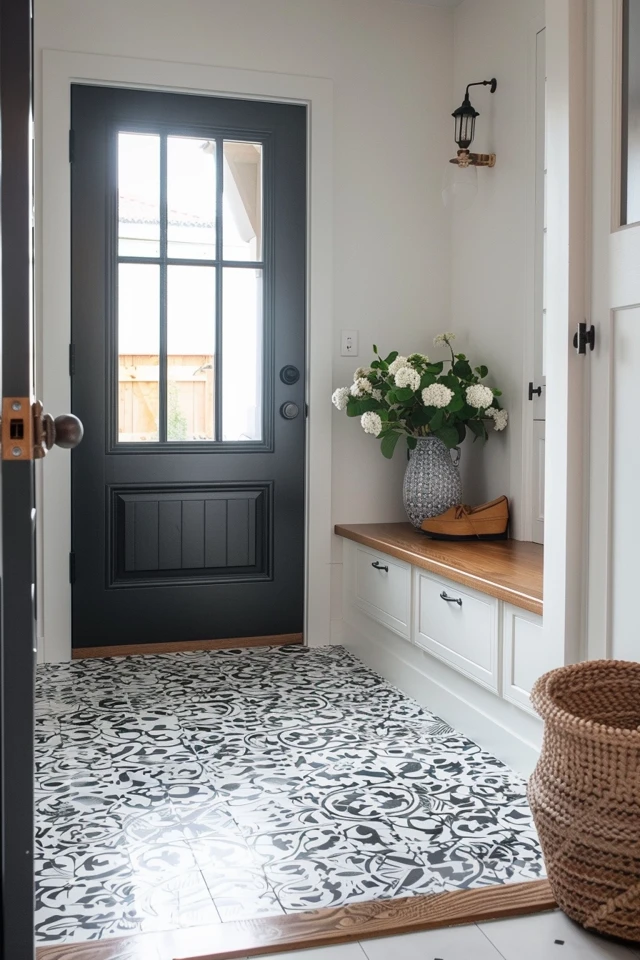 Creative Entryway Tile Designs for a Grand Welcome