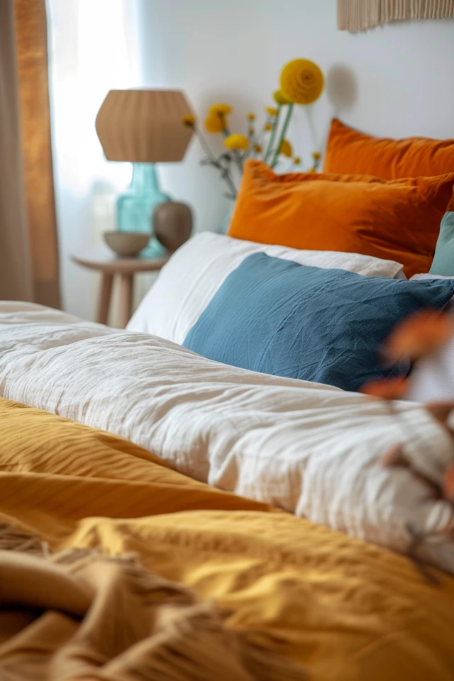 Printed Fabric Bed Skirts