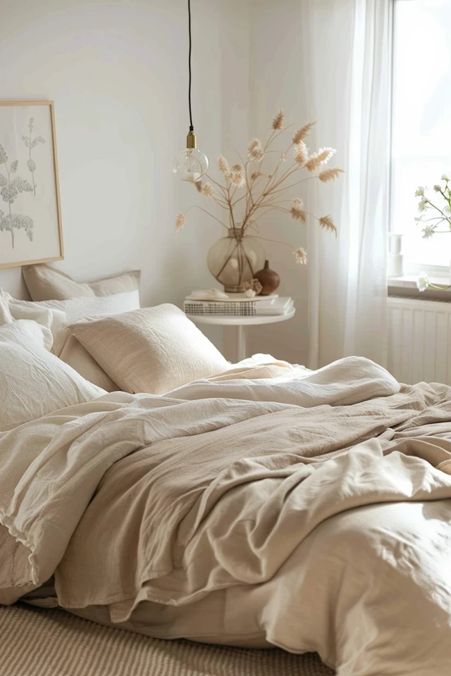 Cozy Small Beige Bedroom Ideas & Tips - photo 2