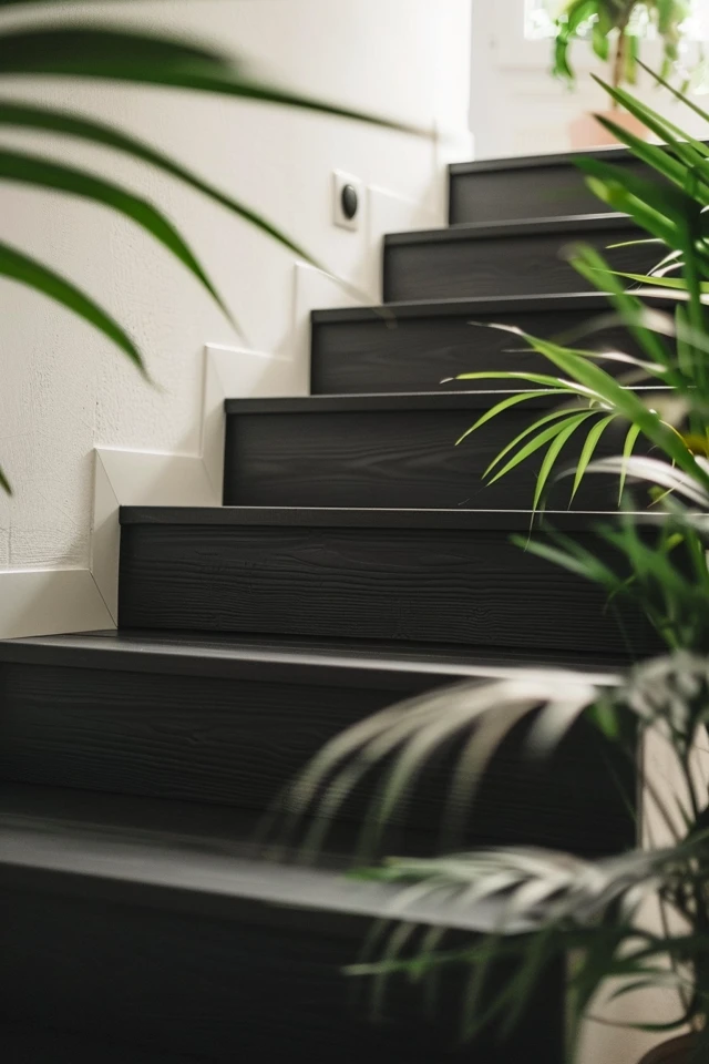 Elegant Black Stairs Ideas for Modern Homes