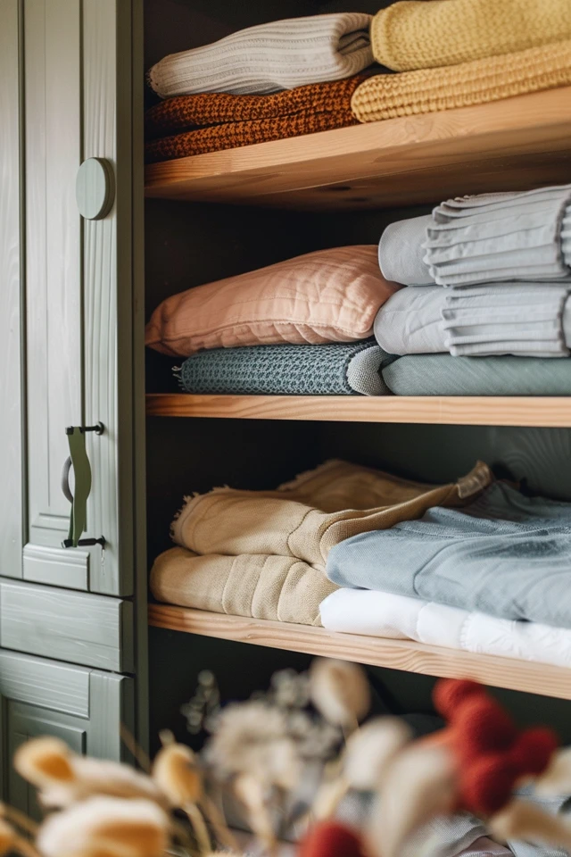 Creative Linen Storage Ideas Without Closet Spaces