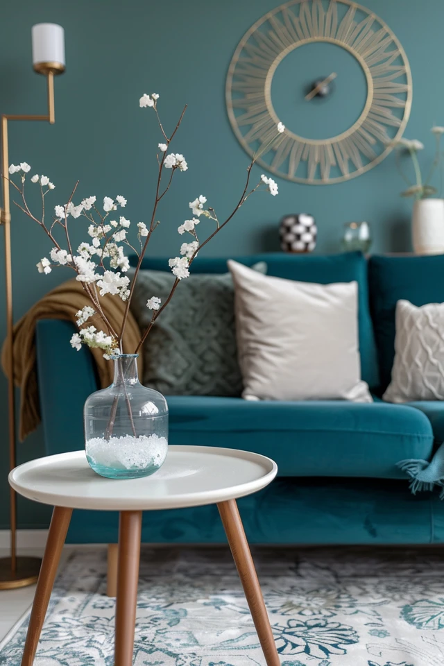 Teal Living Room Decor Ideas
