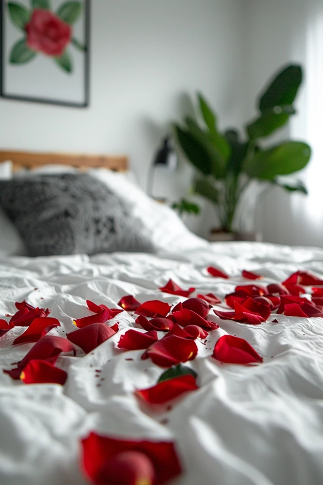 More Ideas for Using Rose Petals to Set the Mood