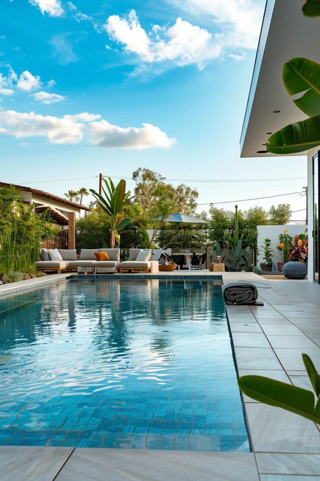 Pool Deck Privacy Ideas for Serene Backyard Bliss