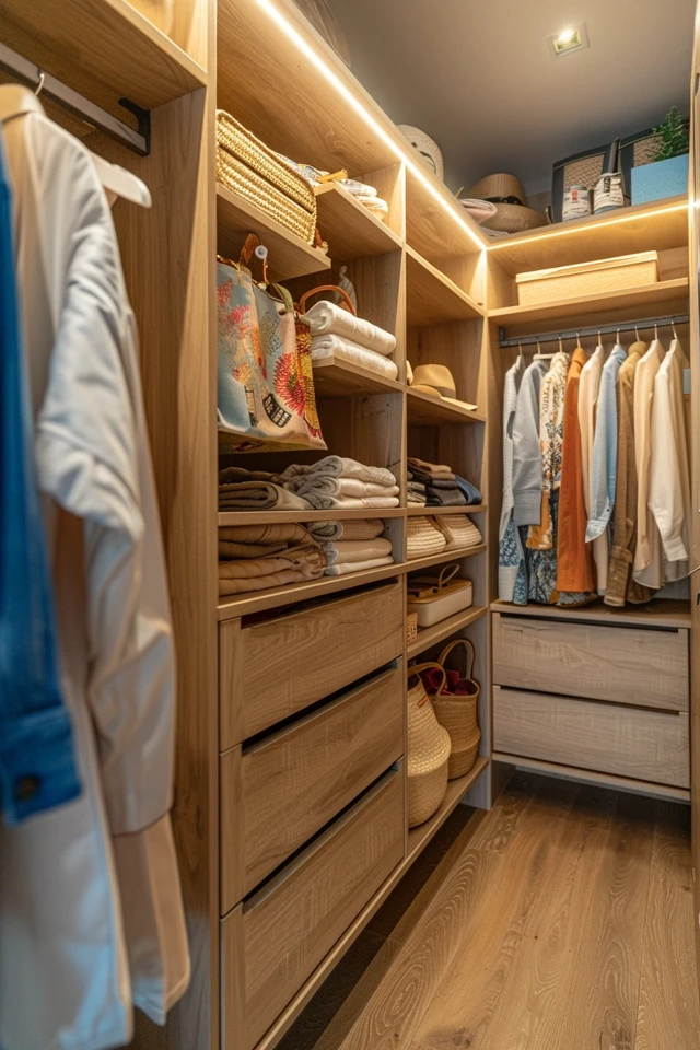 Creative Layout Ideas for a 7×7 Walk-In Closet