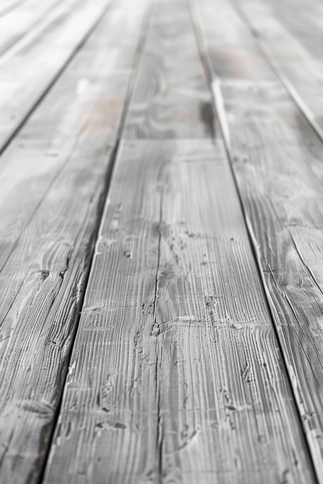 Add texture and warmth with a gray rug