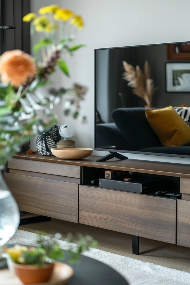 Chic Living Room TV Stand Decor Ideas
