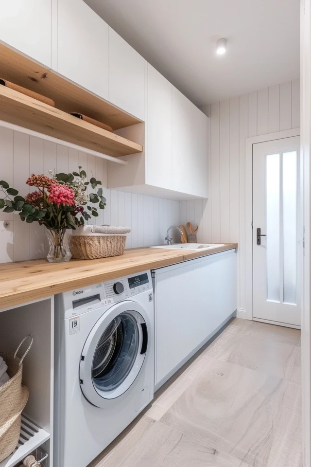 Consider Floor-to-Ceiling Built-Ins, Window Seat, or Farmhouse Sink