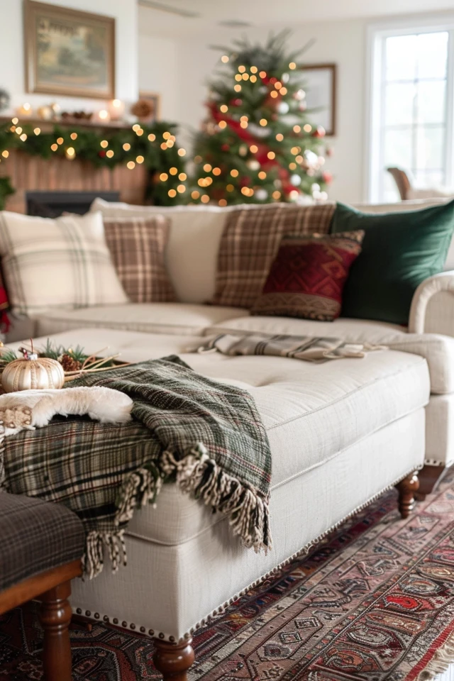 Christmas-Themed Ottoman Collection