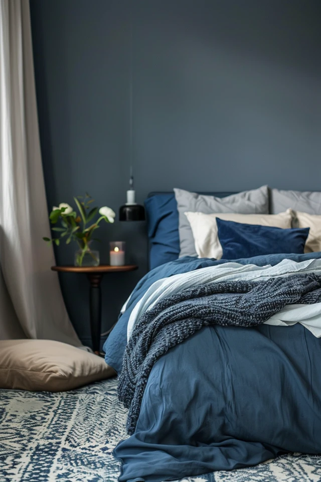Blue Grey Bedroom Ideas for a Serene Retreat