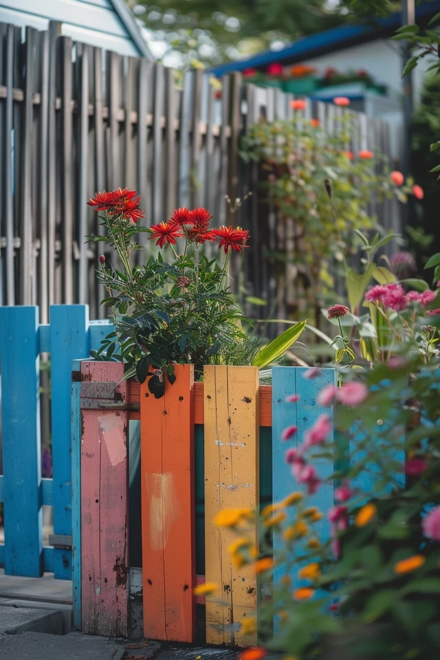 Creative Trash Can Fence Ideas to Hide Bins