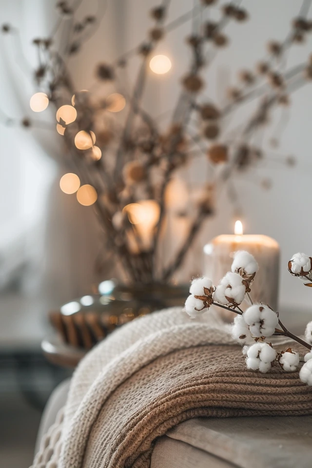 Fresh Cotton Decoration Ideas for Cozy Spaces