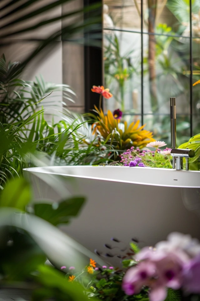 Creating a Cozy Bathtub Scene: Bathroom Decor Inspiration