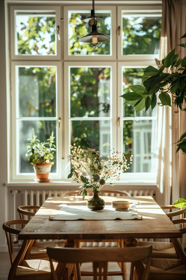 Elegant Dining Room Window Ideas to Inspire