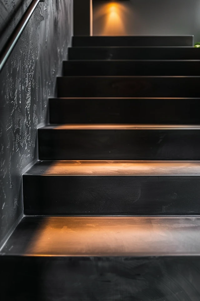 Exploring Black Paint and Railing Options for Your Staircase
