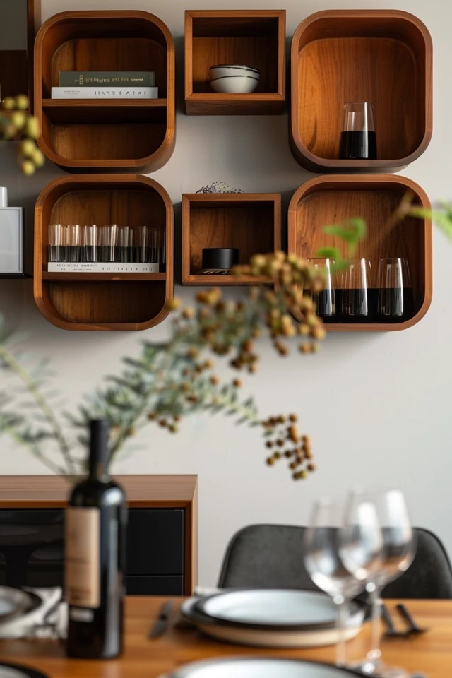Creative Shelf Ideas for Dining Room Spaces