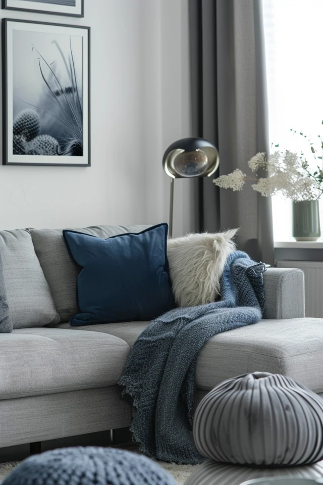 Chic Blue Grey Living Room Ideas for Modern Homes