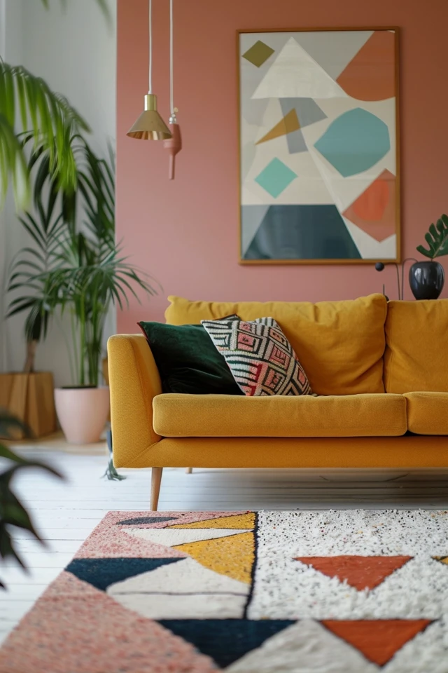 Mid Century Modern Rug Ideas for Stylish Homes