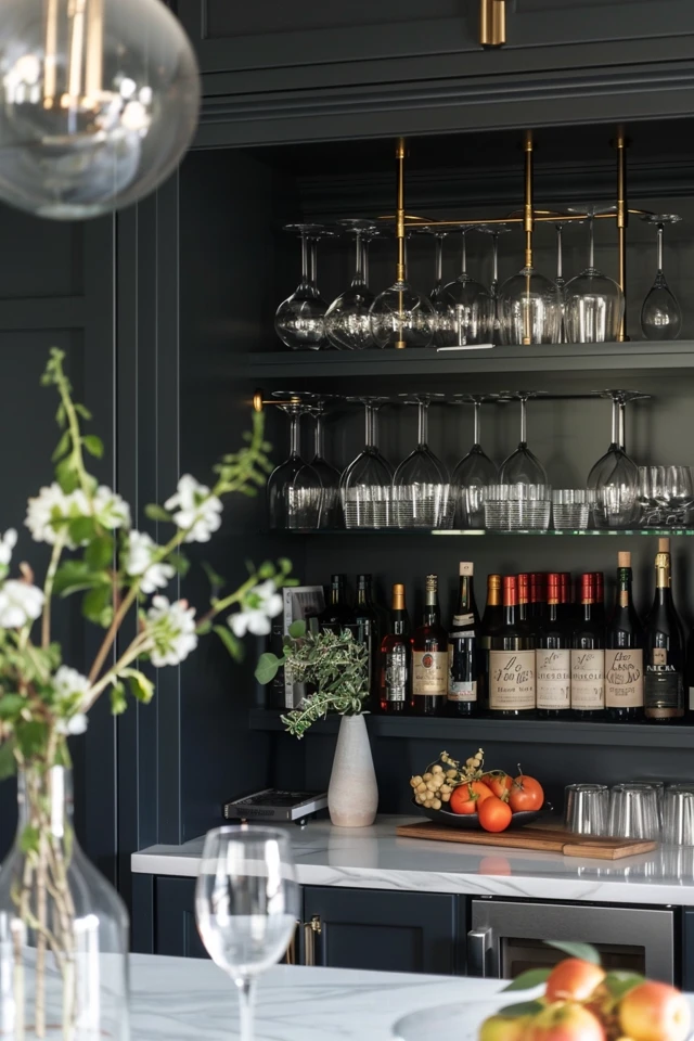 The Most Popular Locations for a Contemporary Home Bar