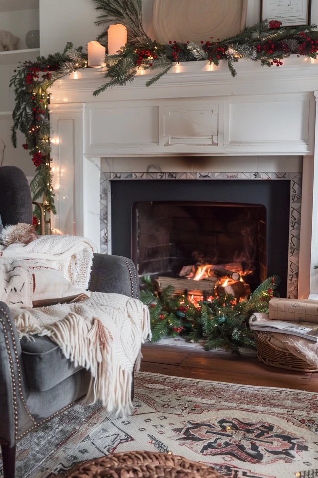 How to Incorporate Stylish Winter Fireplace Designs in Your Home