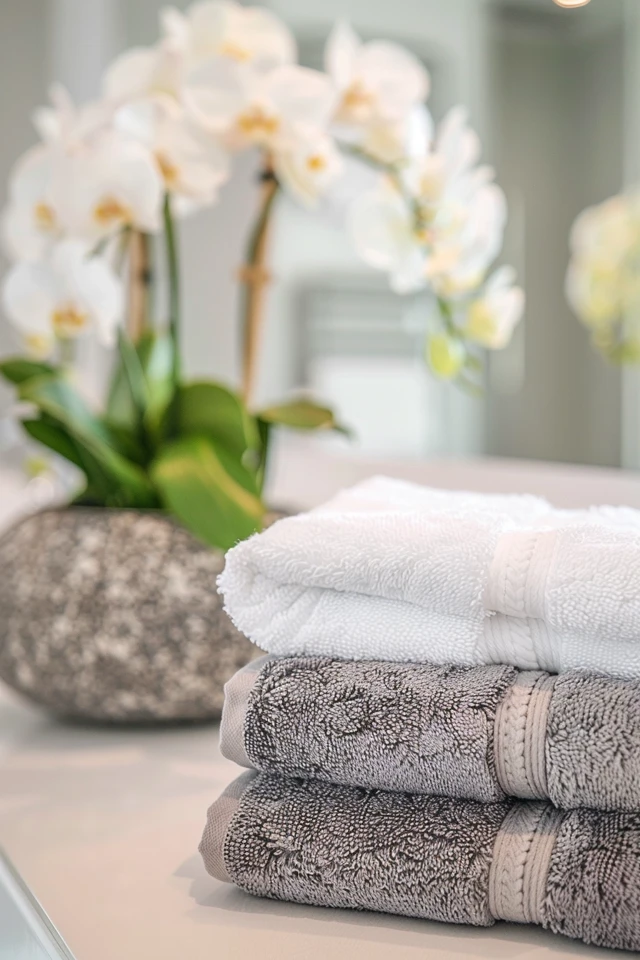 Coordinated Towel Colors