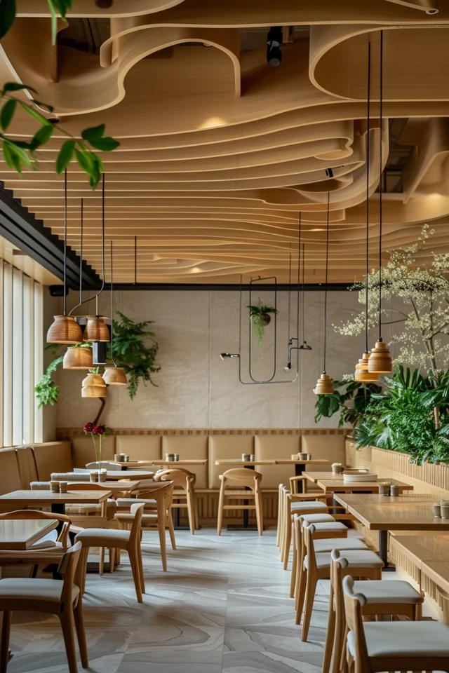The Importance of Japanese Design Principles in Restaurant Ceilings