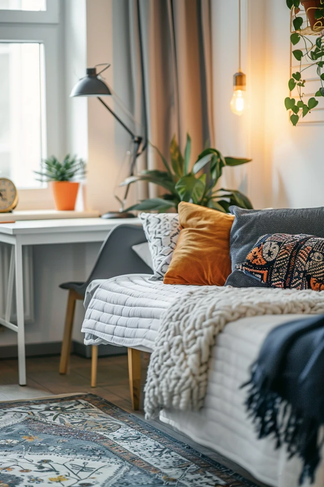 Dorm Room Ideas for a Bold and Eclectic Space