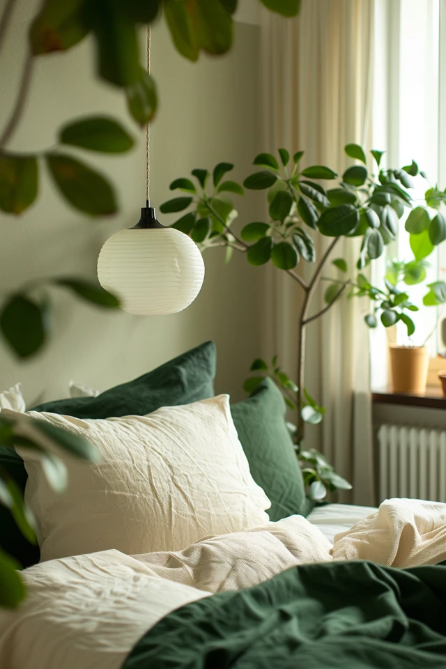 Elegant Bedding and Cozy Accessories