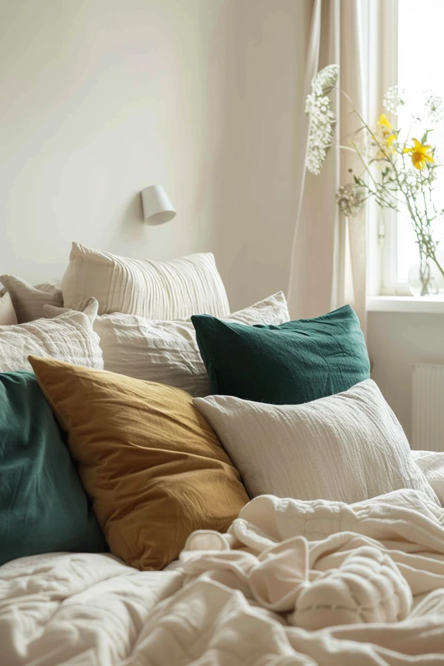Clever Storage Solutions and Cozy Bedding