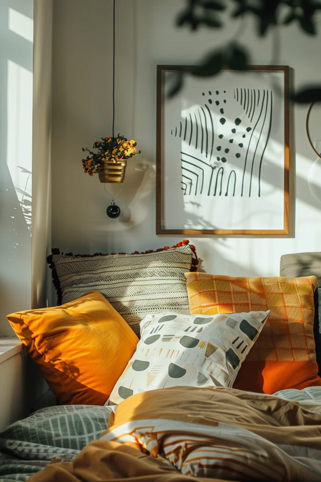 Geometric Dorm Decor Ideas for a Stylish Space